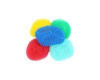 Spirale à récurer en plastique, 7 g, assorti