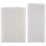 Pad non tissé, non-tissé doux, 220 x 160 mm, blanc