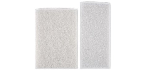 Pad non tissé, non-tissé doux, 220 x 160 mm, blanc