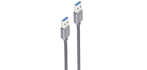 Câble USB 3.2 BASIC-S, USB-A mâle, 0,50 m