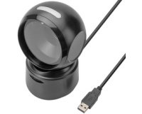 Lecteur de code-barres 1D/2D USB, noir
