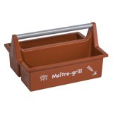 Caisse de transport McPlus Carry 'Maître-grill', brun