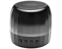Haut-parleur Bluetooth avec lumières festives, noir