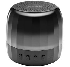 Enceinte Bluetooth avec lumières festives, noir