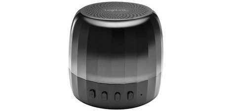 Enceinte Bluetooth avec lumières festives, noir