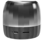 Enceinte Bluetooth avec lumières festives, noir