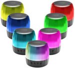 Enceinte Bluetooth avec lumières festives, noir