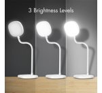 Lampe de bureau à LED, à poser, blanc