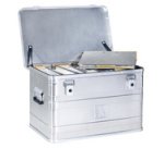 Aluminium kist AluPlus Box >S< 70 zilver