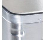 Aluminium kist AluPlus Box >S< 70 zilver