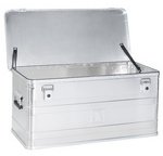 Caisse en aluminium AluPlus Box >S< 90, argent