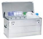 Caisse en aluminium AluPlus Box >S< 90, argent