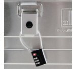 Caisse en aluminium AluPlus Box >S< 140, argent