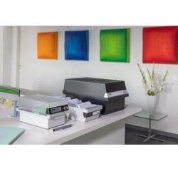 Kaartenbak voor 800 kaarten, A6 liggend, lichtgrijs