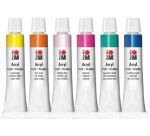 COLOR BLOCKING acrylic paint set, 6 x 12 ml