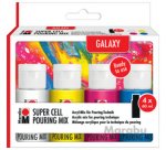 Super Cell Pouring Mix-Set OCEAN, 4 x 60 ml