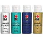 Super Cell Pouring Mix-Set OCEAN, 4 x 60 ml