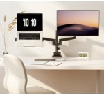 Plateau pour support d'ordinateur portable, noir