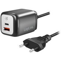 Dubbele USB-adapter, USB-A en USB-C vrouwelijk