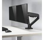 Support double écran, alu, longueur bras: 450 mm