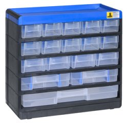 Casier à tiroirs VarioPlus Pro 29/35, 17 compartiments