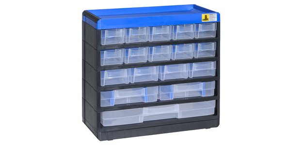 VarioPlus Pro Schubladenschrank 29/35, 17 Fächer