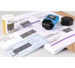 Set tampon de confidentialité ID Protector, bleu