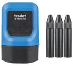 Set tampon de confidentialité ID Protector, bleu