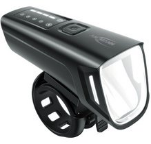 Feu avant LED pour vélo, 100 lux, noir