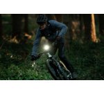 Voorlicht voor fiets ledlamp 100 lux zwart