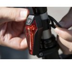 Feu arrière LED pour vélo avec fonction de feu stop