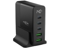 Chargeur de bureau USB DC5140PD, 5 ports, 140 watts