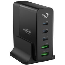 Chargeur de bureau USB DC5140PD, 5 ports, 140 watts