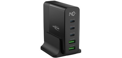 Chargeur de bureau USB DC5140PD, 5 ports, 140 watts