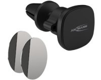 Support magnétique de smartphone pour voiture, noir