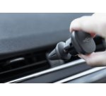 Support magnétique de smartphone pour voiture, noir