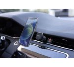 Support magnétique de smartphone pour voiture, noir