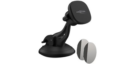 Support magnétique de smartphone pour voiture, noir