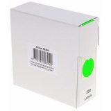 Pastille de couleur, diamètre: 50 mm, vert fluo