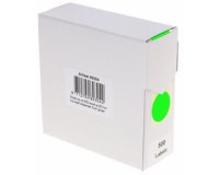 Pastille de couleur, diamètre: 50 mm, vert fluo