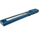 Lampe d'atelier à LED WL450R slim, bleu/noir