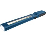 Lampe d'atelier à LED WL450R slim, bleu/noir