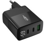 Chargeur secteur USB HOME CHARGER HC365PD, noir