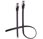 Câble patch plat cat. 8.1, U/FTP, flexible, 1 m