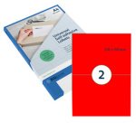 Étiquette fluorescente, 105 x 74 mm