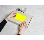 Étiquette fluorescente, 105 x 74 mm