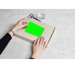 Étiquette fluorescente, 105 x 74 mm