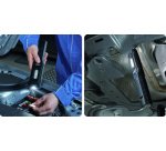 Lampe d'atelier à LED IL300R, bleu/noir