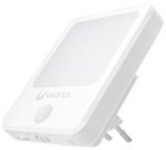 Veilleuse - Motion Sensor Plug Light - 18 lm -blanc chaud - blanc