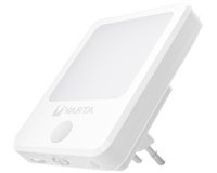 Veilleuse 'Motion Sensor Plug Light', blanc